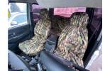 Грязезащитные чехлы на передние, задние сиденья УАЗ Патриот, Хантер (3 шт, + мешок) Камуфляж НАТО
